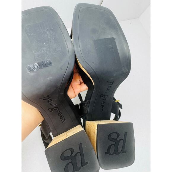 Paul Green Classic Black Tina Fisherman Sandal (Women) size UK 7 / US 9.5 - Picture 10 of 10